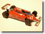 Foto:Moje modely formul:Ferrari 126CK Turbo (Gilles Villeneuve - 1981)