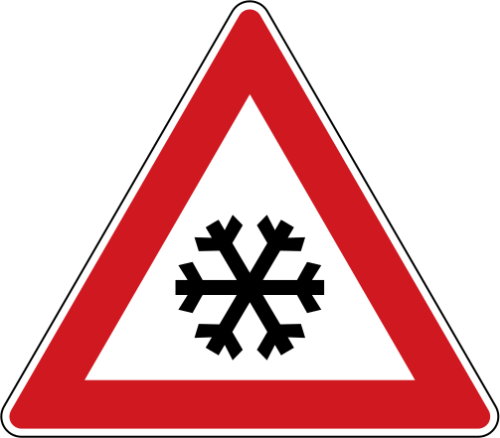 Dopravn� zna�ka: A 24 N�led�