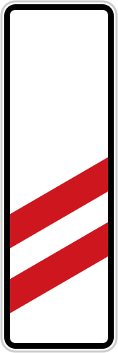 Dopravn� zna�ka: A 31b N�v�stn� deska (160 m)