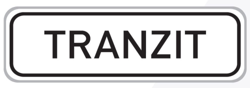 Dopravn� zna�ka: E 14 Tranzit