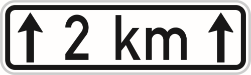 Dopravn� zna�ka: E 4 D�lka �seku