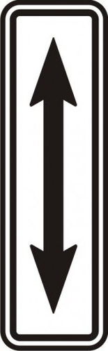 Dopravn� zna�ka: E 8b Pr�b�h �seku