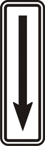 Dopravn� zna�ka: E 8c Konec �seku