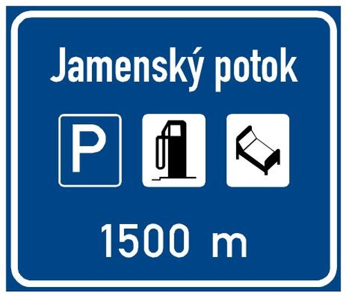 Dopravn� zna�ka: IJ 18a N�v�st p�ed odpo��vkou