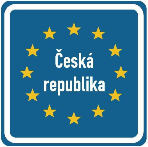 Dopravn� zna�ka: IP 30 St�tn� hranice