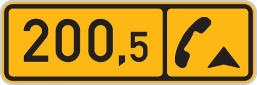 Dopravn� zna�ka: IS 18b Kilometrovn�k