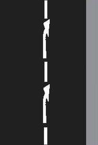 Dopravn� zna�ka: V 9b P�edb�n� �ipky