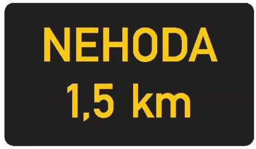 Dopravn� zna�ka: ZPI 1 N�pisy