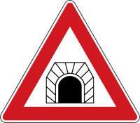 Dopravn znaka: A 21 Tunel