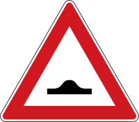 Dopravn znaka: A 7b Zpomalovac prh