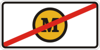 Dopravn znaka: E 11c Bez mtnho