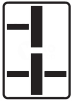 Dopravn znaka: E 2d Tvar dvou kiovatek