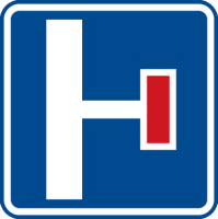 Dopravní značka: IP 10b Návěst před slepou pozemní komunikací