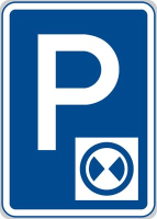 Dopravní značka: IP 13b Parkoviště s parkovacím kotoučem