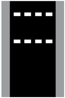 Dopravn znaka: V 7b Msto pro pechzen