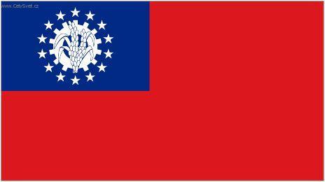 Foto: Barma-státní vlajka