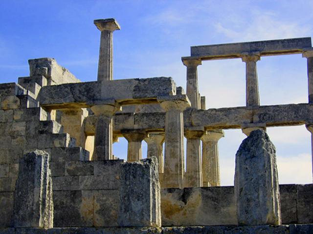 Foto: Řecko-Temple of Afaia