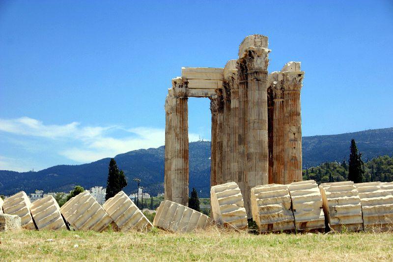 Foto: Řecko-Temple of Olympian Zeus