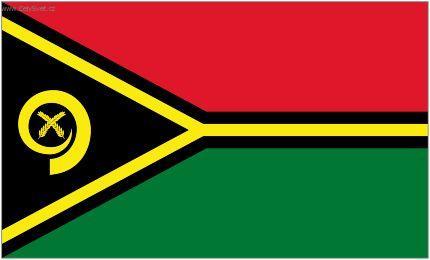 Foto: Vanuatu-státní vlajka
