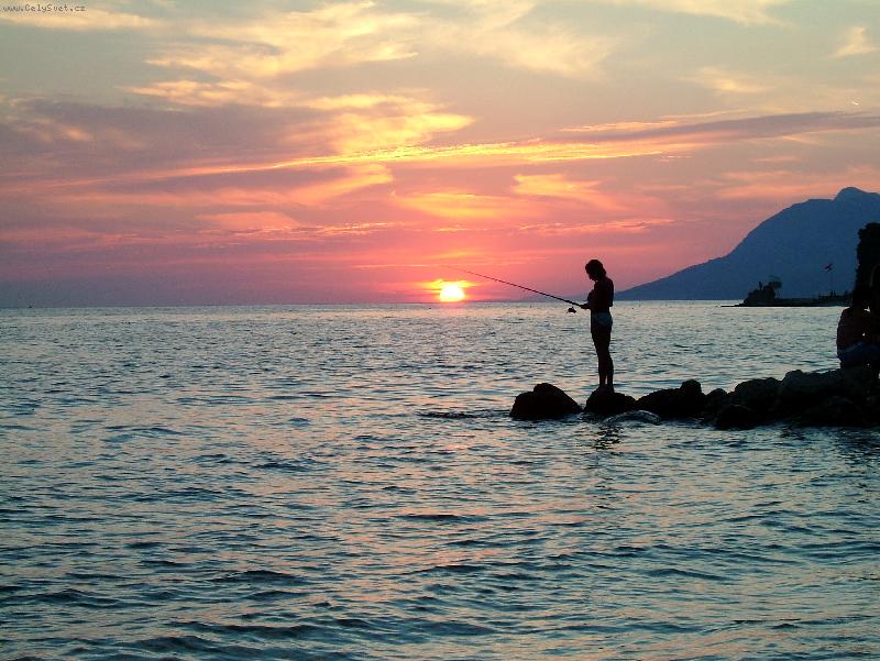 Foto: Ryb��ka p�i z�padu slunce