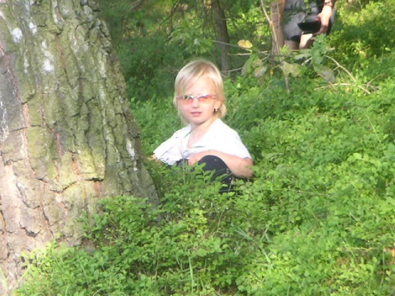 Foto: J� jsem taky bor�vka...:)))-Maskov�n� v bor�v��