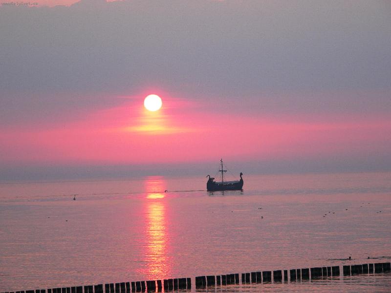 Foto: Z�pad Slunce-Ustka