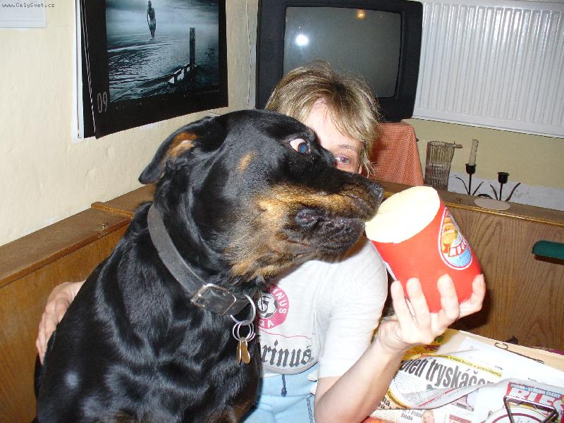 Foto: Nellinka-To je,ale mlska od mam�i.