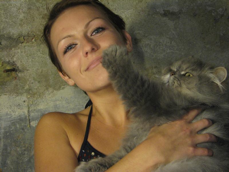 Foto: Taky t� m�m r�da-J� a m�j kocour Bernard