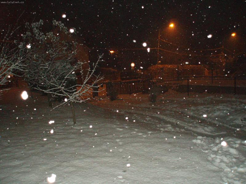 Foto: zima 2006-D����st sn�hu