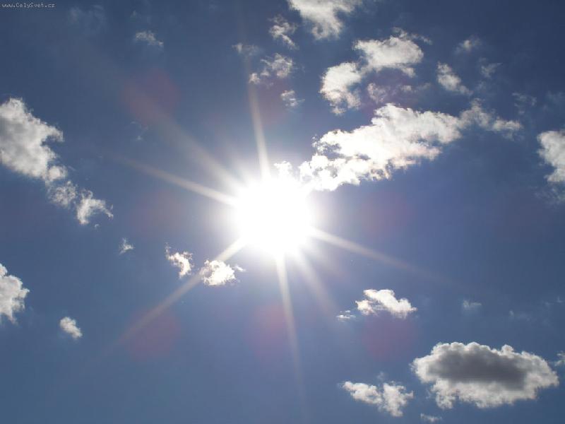 Foto: slunce-slune�n� den