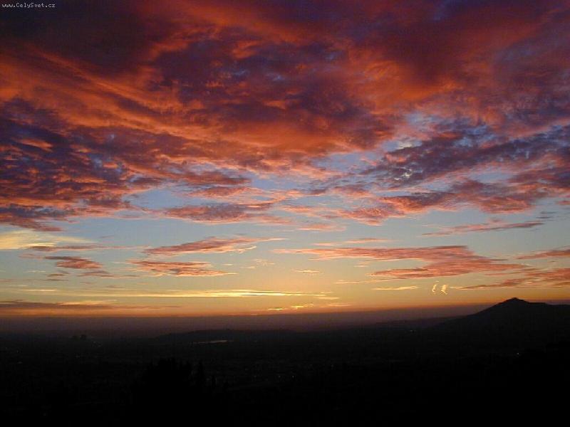 Foto: Z�pad sunce na �umav�