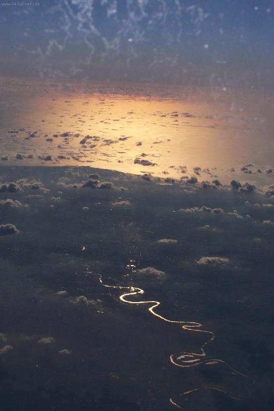 Foto: Pohled z letadla
