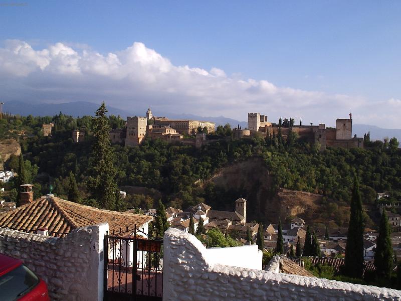 Foto: Granada-Vyhled na Alhambru (1)