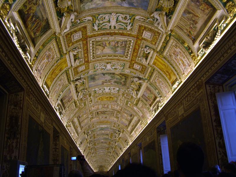Foto: Vatikán - Vatikánská muzea-jeden z nezapomenutelných zážitků - úchvatný strop