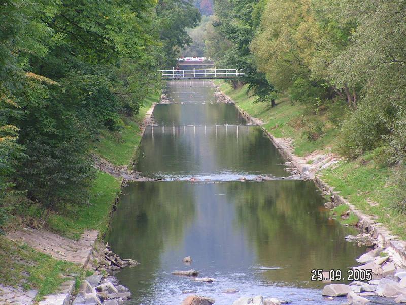 Foto: řeka Bečva v Karolince