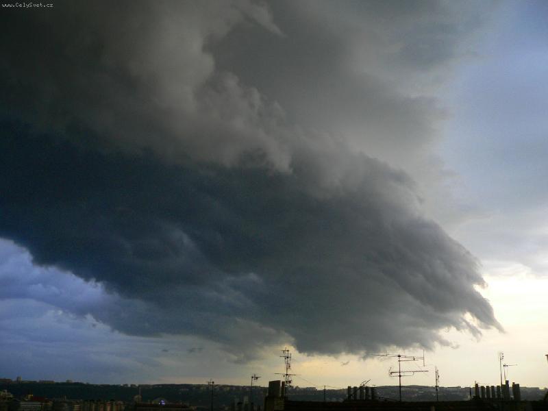 Foto: Nebe před bouřkou
