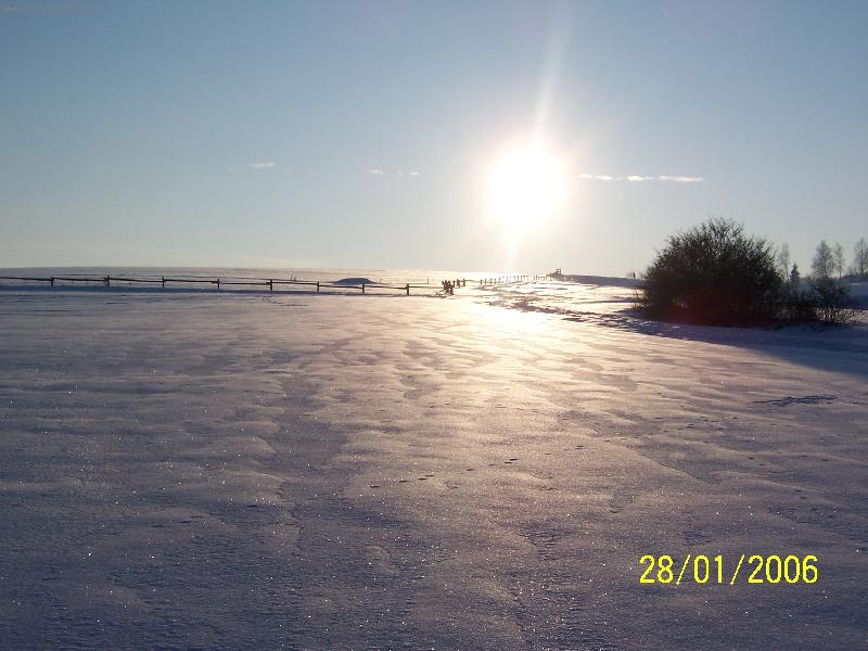 Foto: Zimní slunce-Třpytivá nádhera