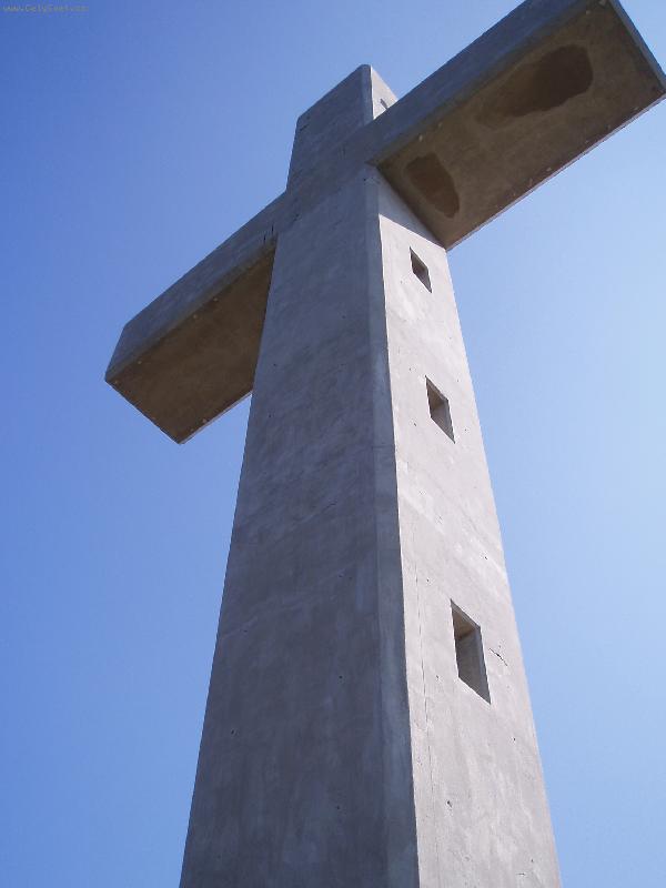 Foto: Filerimos-Rozhledna ve tvaru kříže