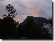 Z�pad slunce v Alp�ch