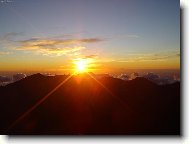 vchod slunce na Hawaii