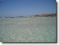Elafonissi-pláž s růžovým pískem a průzračnou vodou
