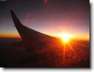 v�chod Slunce nad Afrikou