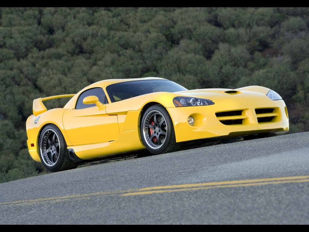 Foto: Hennessey Venom 1000 Twin Turbo Dodge Viper SRT Side Angle Low (2007)