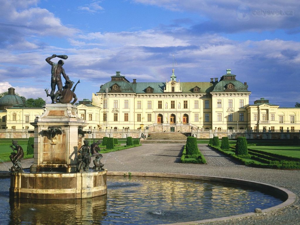 Foto: Royal Palace Of Drottningholm, Stockholm, Sweden