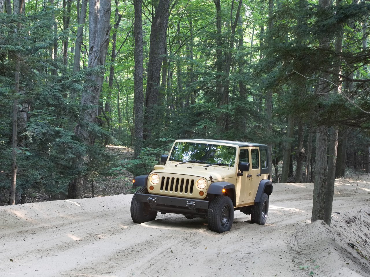 Foto: Jeep J8 Front Angle Forest (2008)