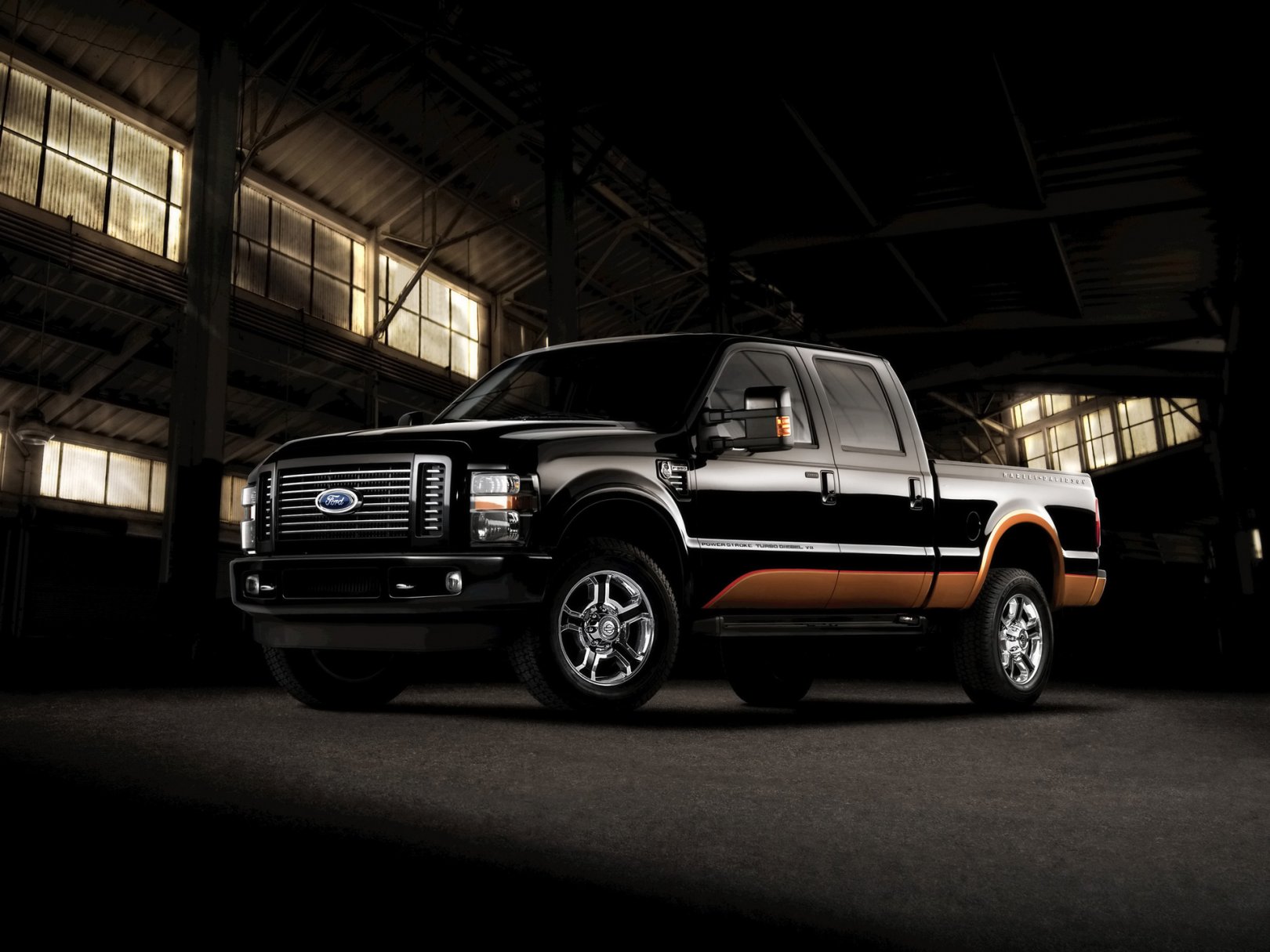 Foto: Ford Harley Davidson F Series Super Duty Front And Side (2008)