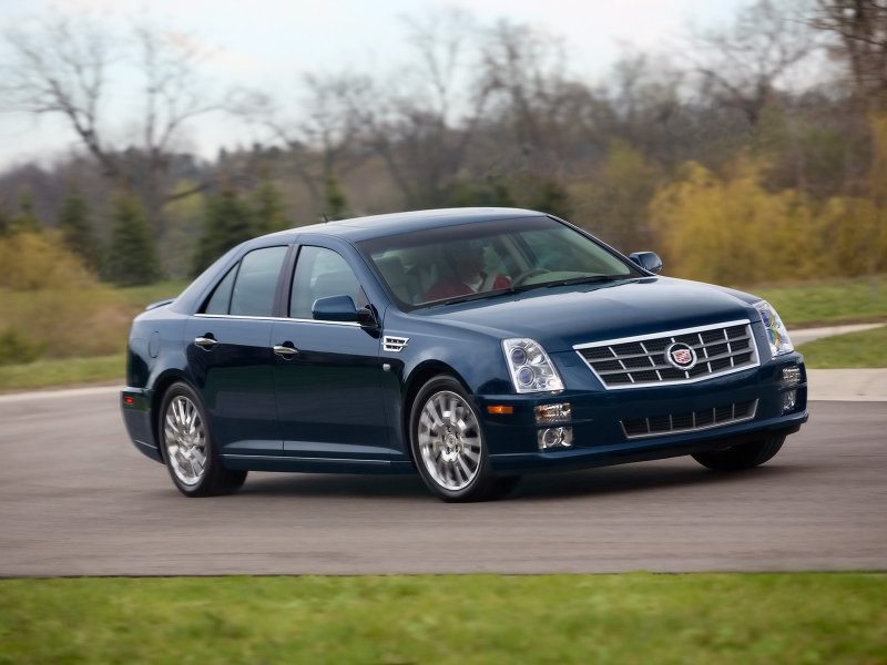 Foto: Cadillac STS Side Angle Speed (2008)