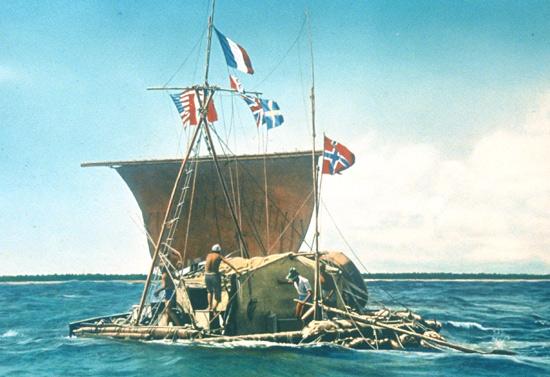 Foto k novince: Vor Heyerdahla vyplul do Polynsie