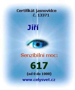 Test schopnosti: jasnovidec, senzibil, médium, věštec.