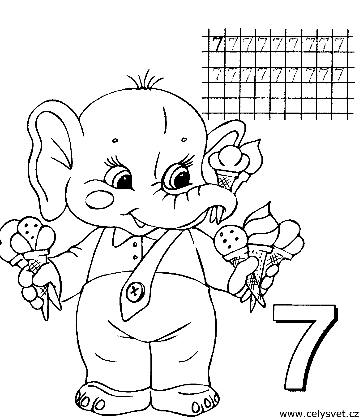 Omalovnka: kola: sla